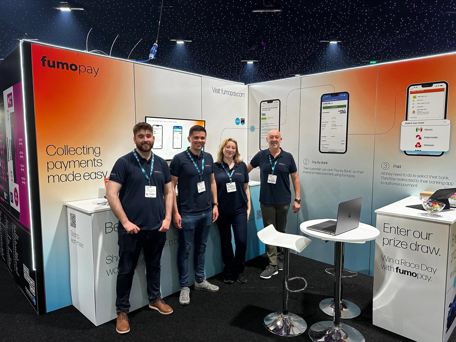 DAS expo stand for Fumopay